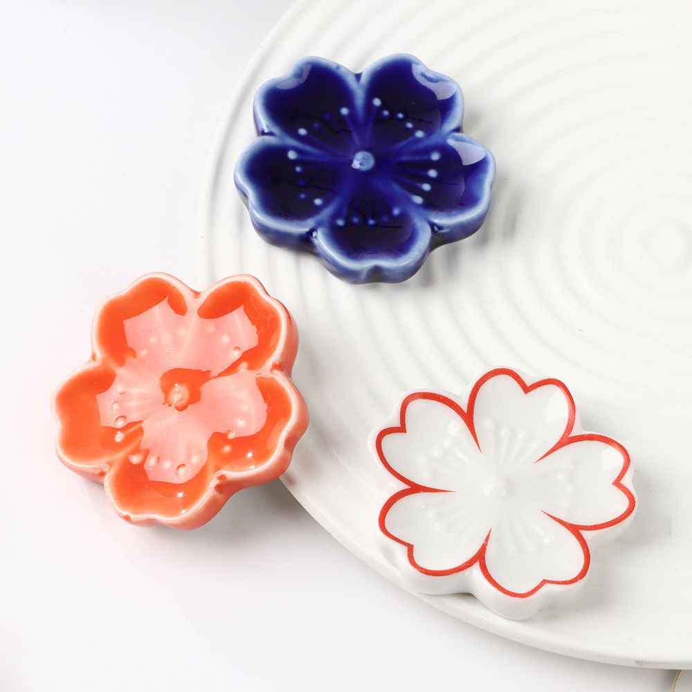 カラフルなセラミック箸ホルダー、スプーンとフォーク、レスト箸 - Chopstick Rest Ceramic のレビューと価格