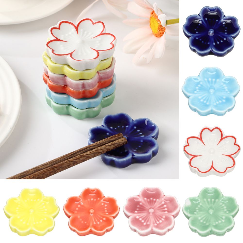 カラフルなセラミック箸ホルダー、スプーンとフォーク、レスト箸 - Chopstick Rest Ceramic のレビューと価格