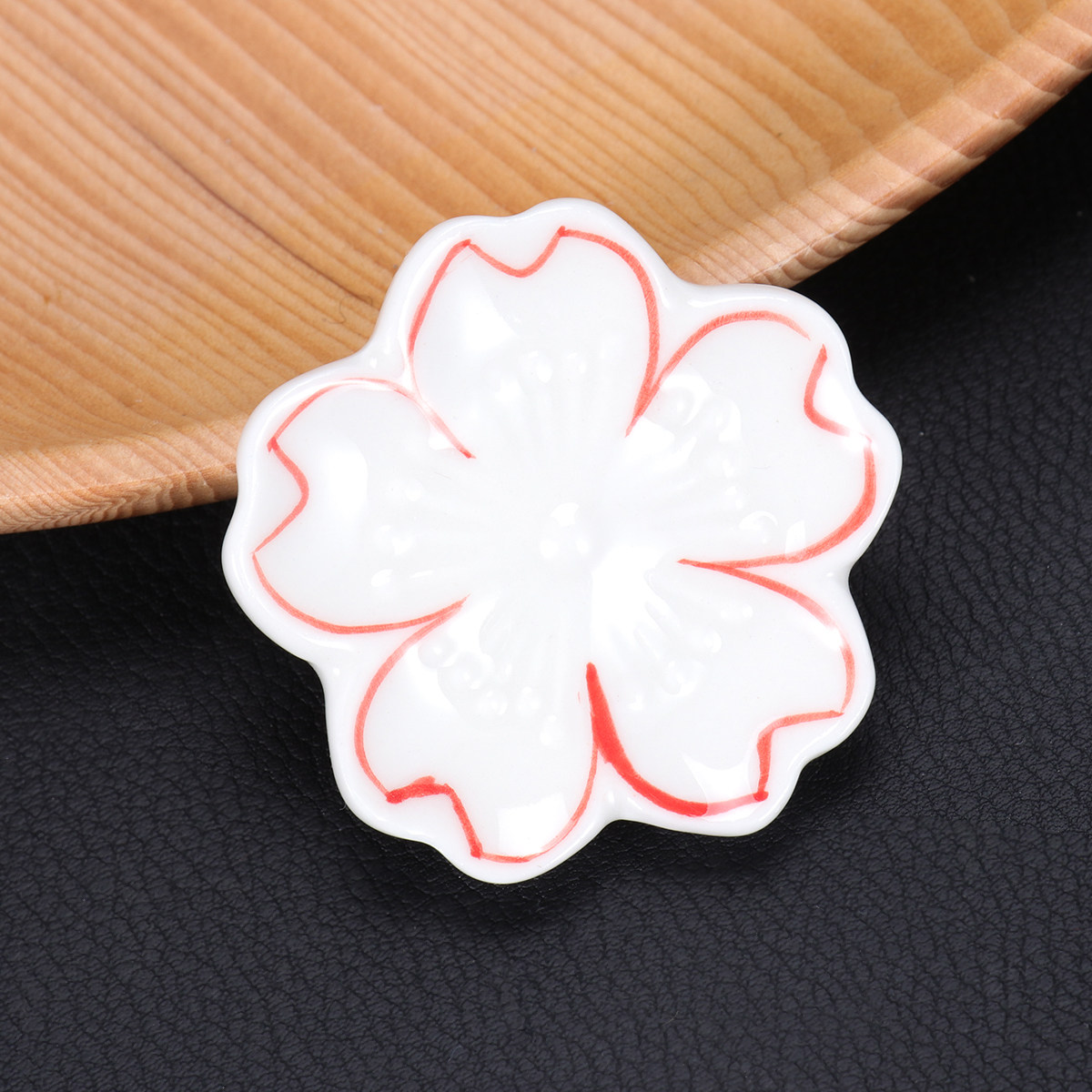 5個入り和風陶器製箸置き、食洗機対応、滑り止め、テーブル装飾 - Chopstick Rest Ceramic のレビューと価格