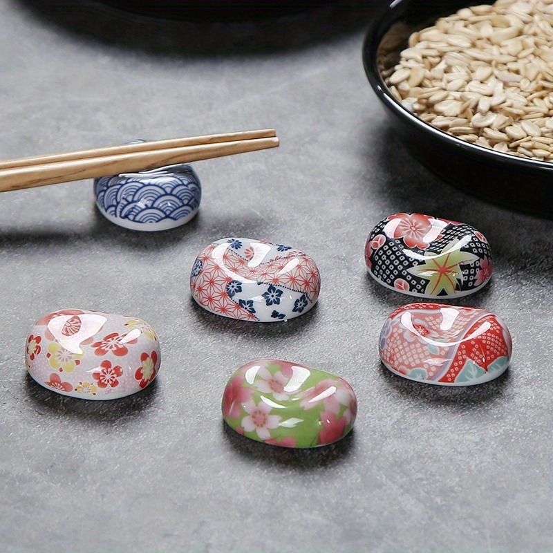 1個入り箸置き セラミック箸立て 豆型食器 スプーンフォーク - Chopstick Rest Ceramic のレビューと価格