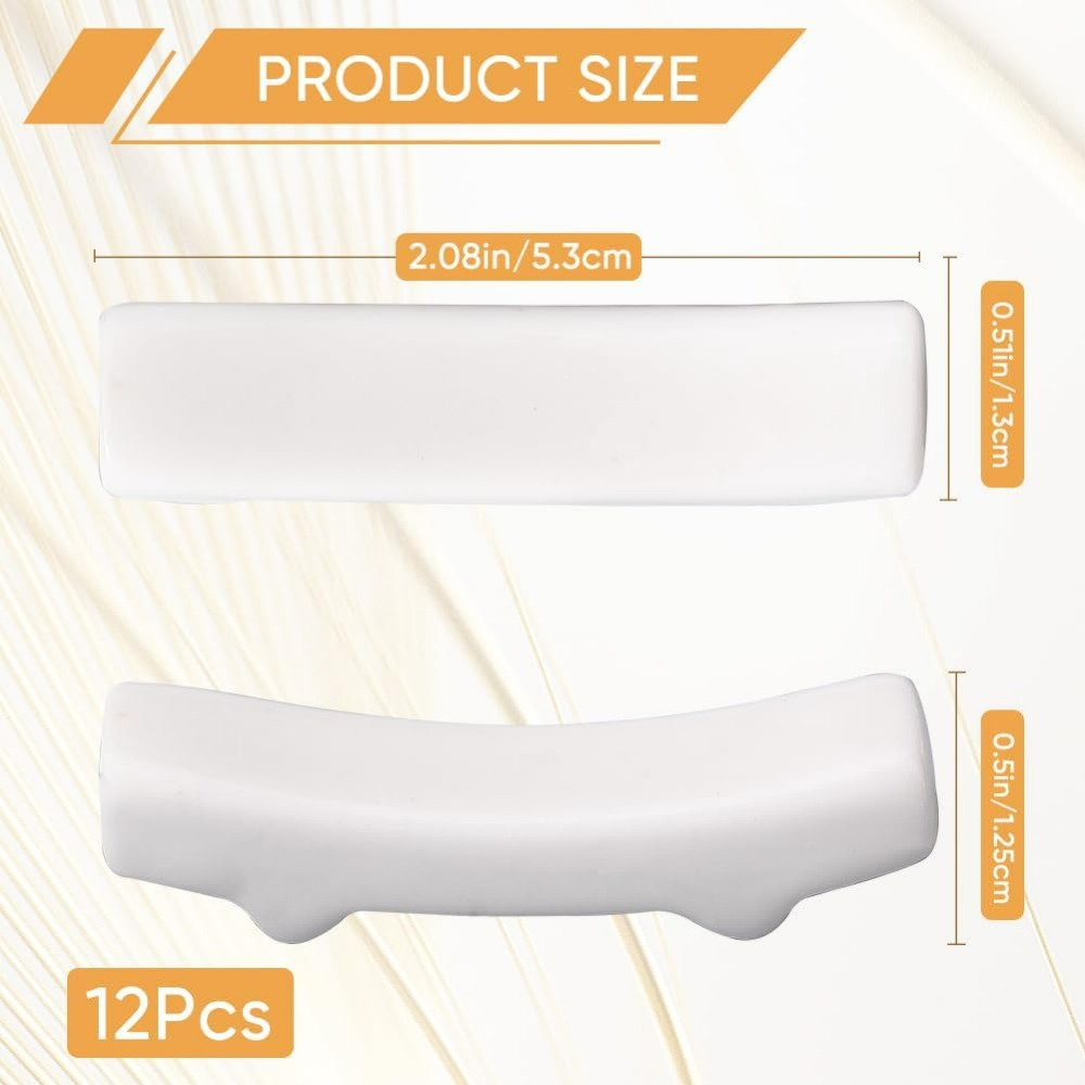 12 個の箸置き白日本磁器箸ホルダーセラミック中華ディナース - Chopstick Rest Ceramic のレビューと価格